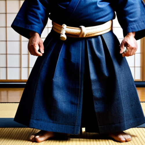 Home 25 A focused male kendoka in full, traditional kendo bogu (men, kote, do, tare) and a dark blue keikogi and hakama, holding a shinai in a precise chudan-no-kamae stance. He stands on a polished wooden floor in a well-lit kendo dojo with traditional Japanese architecture in the background. The atmosphere is one of intense concentration and discipline. Professional studio photography, sharp focus, natural lighting, high detail, perfect anatomy, correct proportions, natural pose, well-formed hands, proper finger count, safe for work, appropriate content, family-friendly, fully clothed, modest traditional kendo attire, professional dress.