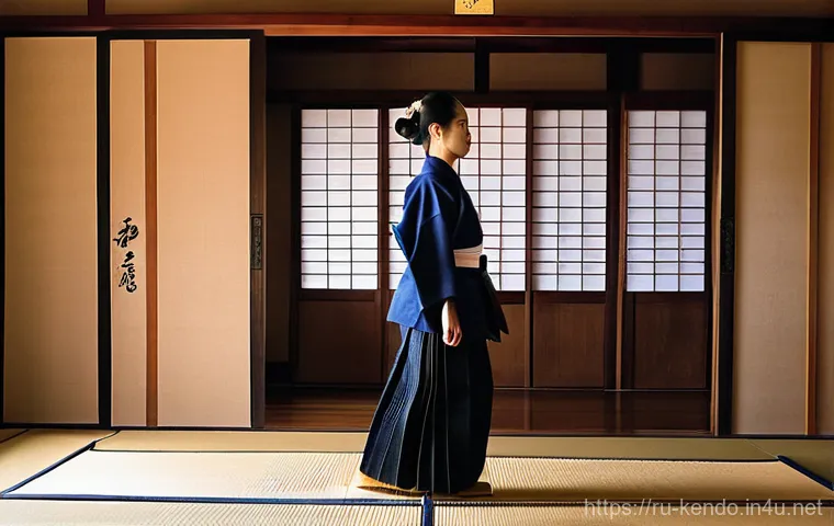 검도 경기 시 복장 규정 - ### Image Prompt 1: The Essence of Tradition and Form